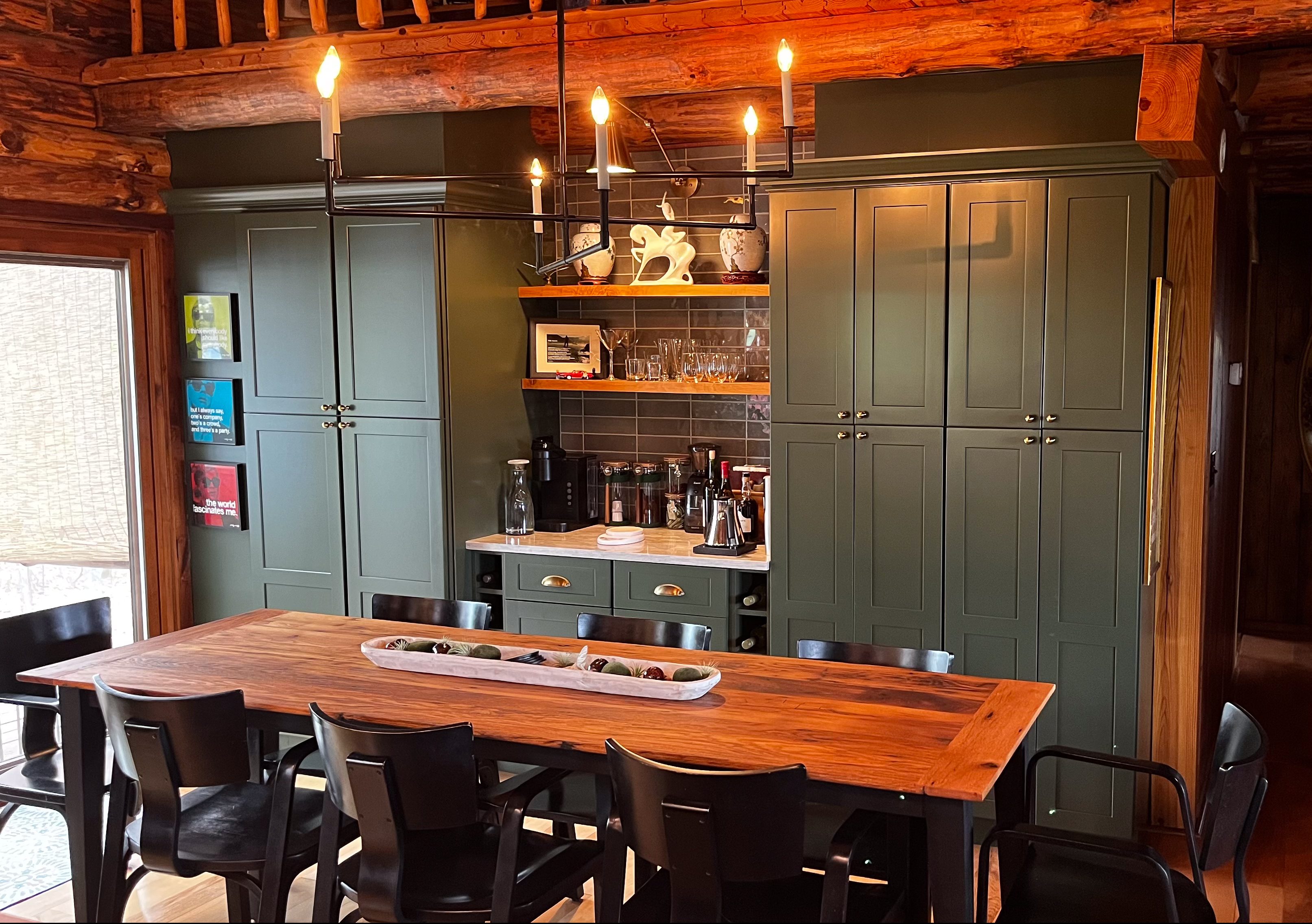 Closet to Beverage Station